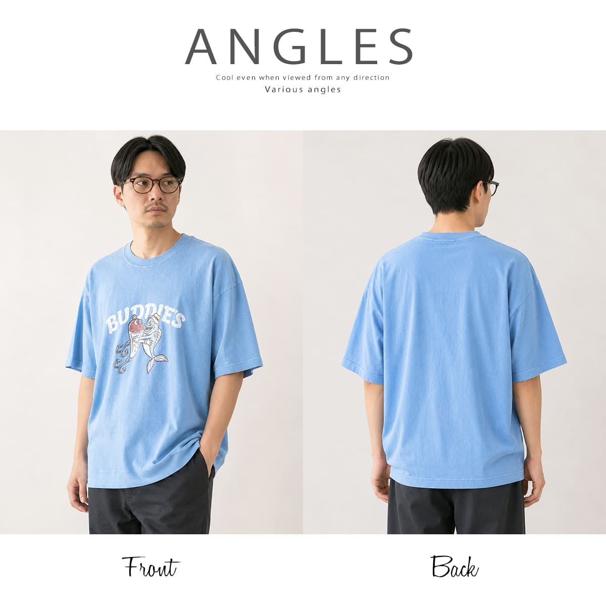 Gym Master ジムマスター 6.2oz ピグメント BUDDIES ビッグTEE G733788