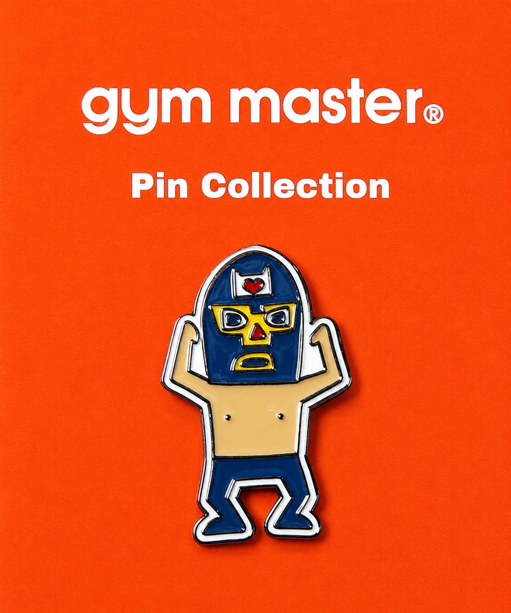 【クーポン配布中】gym master ジムマスター ジムっ子 ピンバッジ G899789 ピンズ バッジ 犬 覆面レスラー 宇宙人 おじさん キャップ 帽子 バッグ ジャケット アクセサリー メンズ レディース ユニセックス ギフト プレゼント アーベン おしゃれ