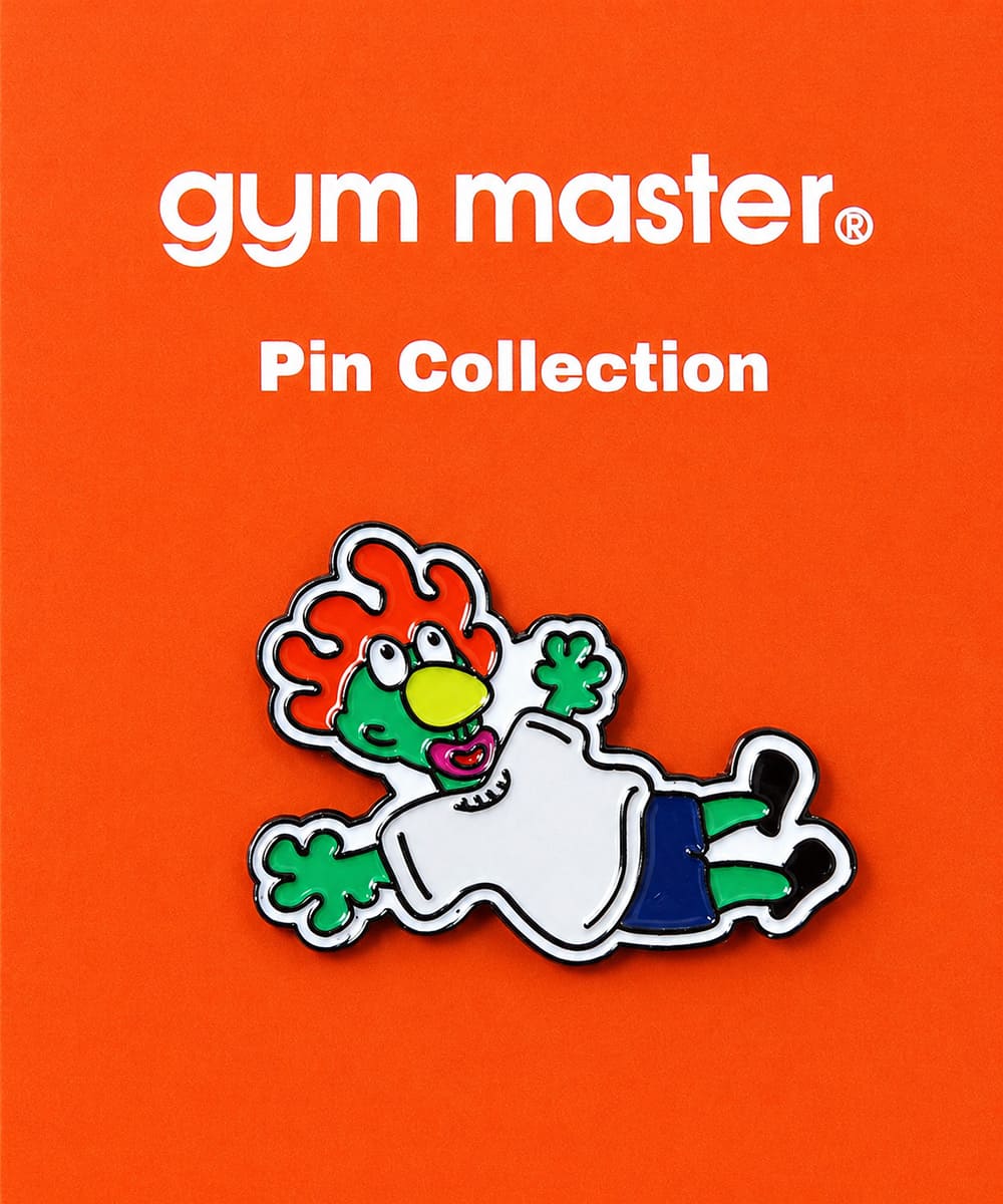 【クーポン配布中】gym master ジムマスター ジムっ子 ピンバッジ G899789 ピンズ バッジ 犬 覆面レスラー 宇宙人 おじさん キャップ 帽子 バッグ ジャケット アクセサリー メンズ レディース ユニセックス ギフト プレゼント アーベン おしゃれ