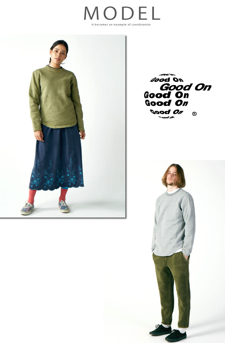 GOOD ON グッドオン ラフクルースウェット gobw1609