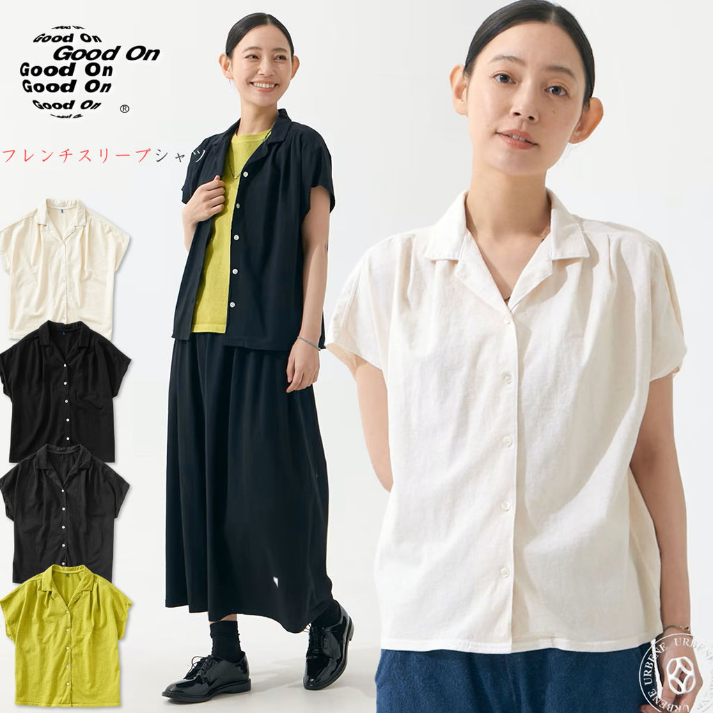 GOOD ON GOST2601 フレンチスリーブシャツ 全体