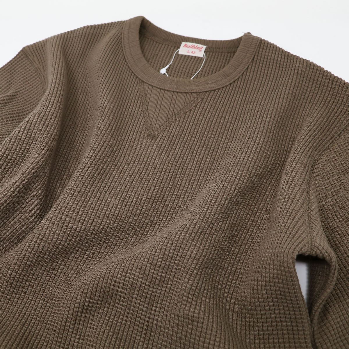 Healthknit ヘルスニット スーパーヘビーワッフル スウェットタイプ 長袖Tシャツ 993 画像8