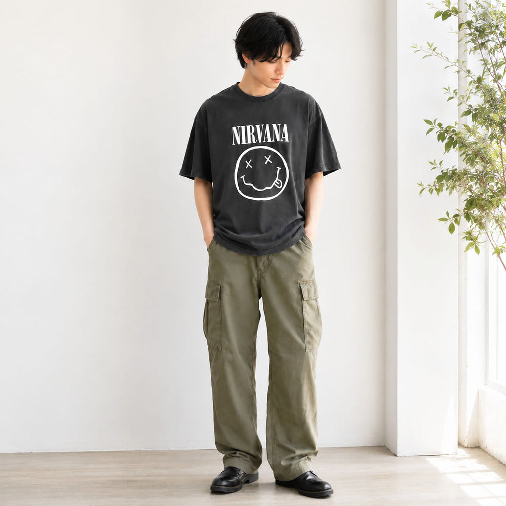 ブラック メンズ着用スタイル