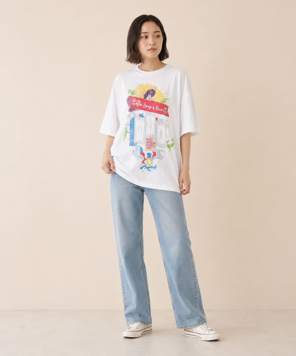 【クーポン配布中】JOHNBULL ジョンブル The Who ザ・フー オリジナルTシャツ メンズ レディース ユニセックス 半袖 プリントTシャツ ロックT バンドT ゆったり JT263C32 アメカジ おしゃれ NORTH SMRRICAN FAREWELL TOUR アーベン おしゃれ アーベン_jnb_mtt