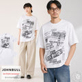 【クーポン配布中】JOHNBULL ジョンブル Sex Pistols セックスピストルズ newspaper T Tシャツ メンズ レディース ユニセックス 半袖アーティストTシャツ ロック バンドTシャツ パンクロック グラフィックTシャツ ゆったり アメカジ おしゃれ アーベン_jnb_mtt