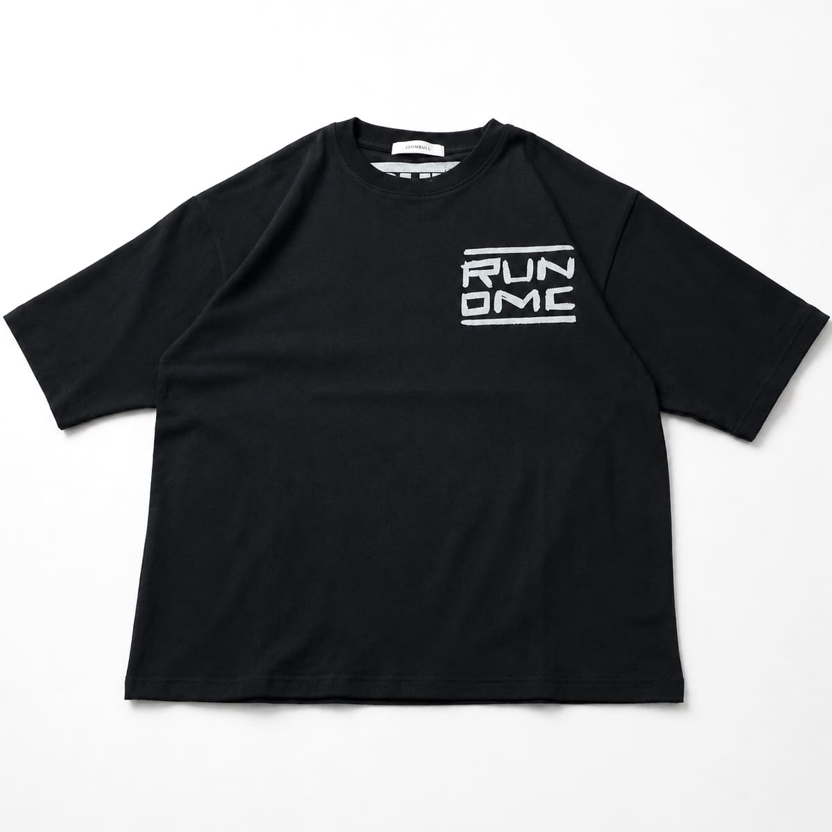 【クーポン配布中】JOHNBULL ジョンブル RUN DMC Tシャツ メンズ レディース 半袖 プリントTシャツ アーティストTシャツ バンドTシャツ ロックTシャツ ヒップホップ Run-D.M.C. ユニセックス オーバーサイズ アメカジ ストリート おしゃれ アーベン_jnb_mtt