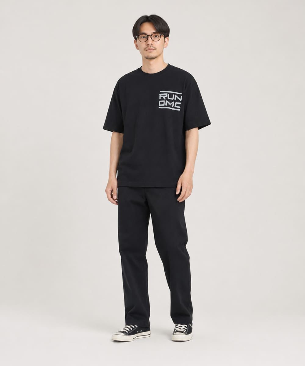 【クーポン配布中】JOHNBULL ジョンブル RUN DMC Tシャツ メンズ レディース 半袖 プリントTシャツ アーティストTシャツ バンドTシャツ ロックTシャツ ヒップホップ Run-D.M.C. ユニセックス オーバーサイズ アメカジ ストリート おしゃれ アーベン_jnb_mtt
