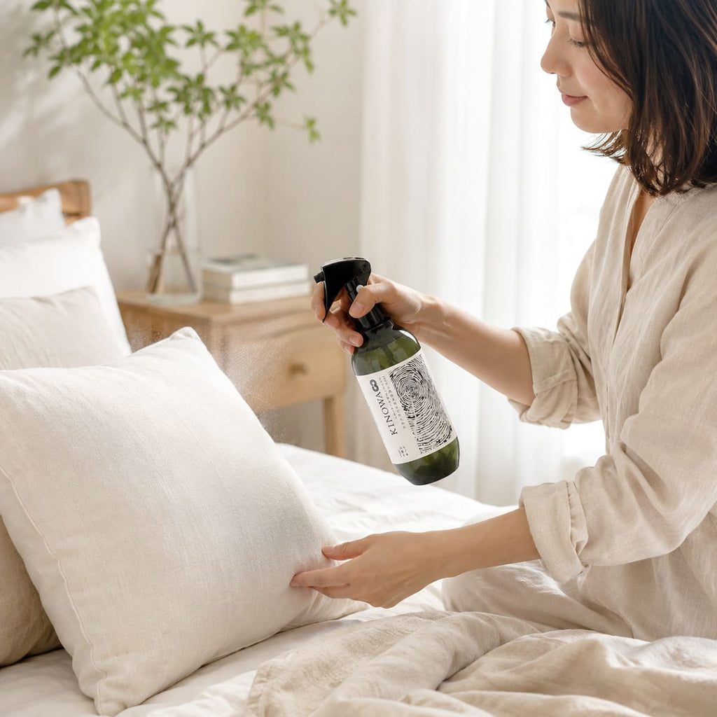 KINOWA キノワ ファブリック＆ルームミスト 300mL ヒノキ 天然由来 消臭・除菌 ルームスプレー
