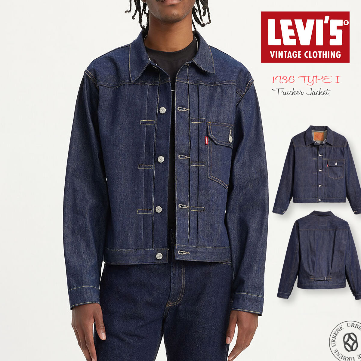 【 506XX 1936 TYPE I 】1st Gジャン リーバイス タイプ1 トラッカージャケット LEVI'S VINTAGE CLOTHING