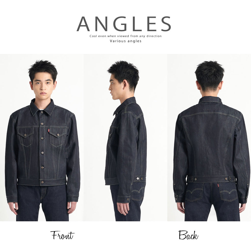 LEVI'S VINTAGE CLOTHING 1961 TYPE III 557 トラッカージャケット（74998-0003）リジッド