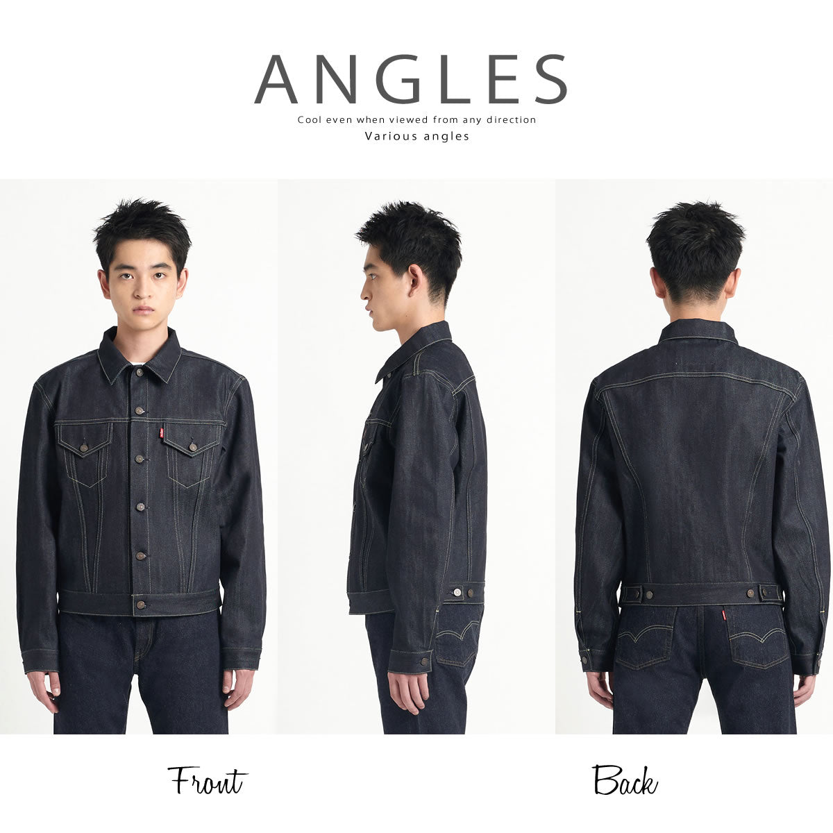 LEVI'S VINTAGE CLOTHING 1961 TYPE III 557 トラッカージャケット（74998-0003）リジッド