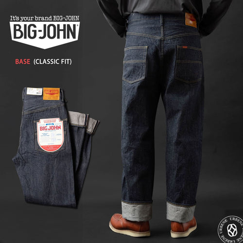 BIG JOHN M104J（001K）BASE クラシックストレート ジーンズ 1