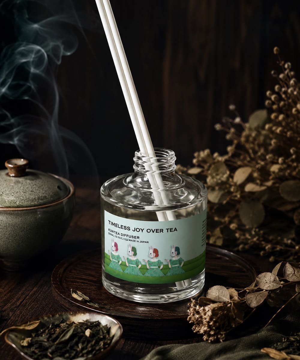 MONOEARTH 燻茶アロマディフューザー フランキンセンスの香り 150mL リードディフューザー