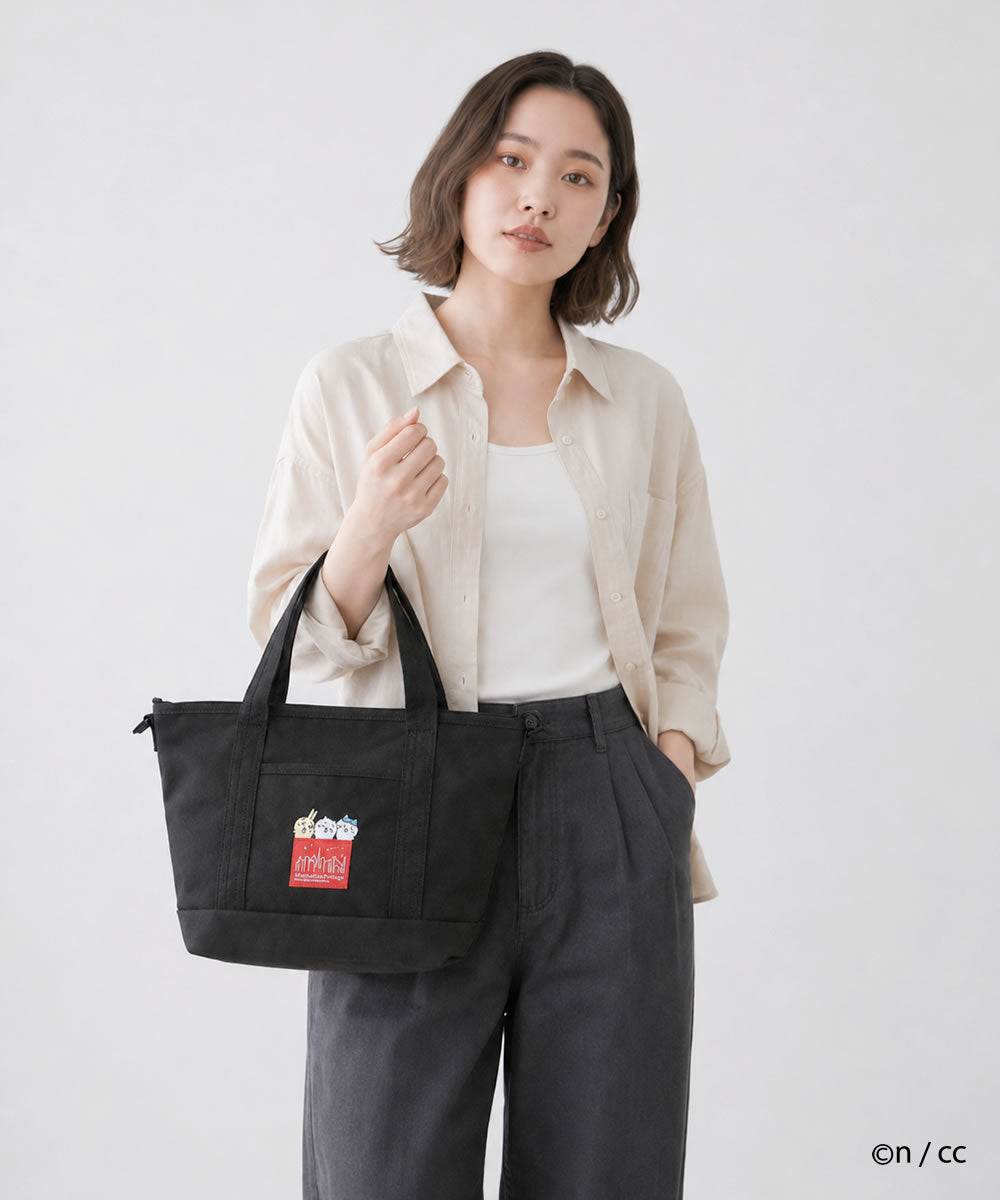 【ちいかわ】数量限定モデル ショルダーバッグ マンハッタンポーテージ ちいかわ コラボ コレクション レゴトートバッグ Manhattan Portage (MP1305Z2CKW26) REGO TOTE ハチワレ うさぎ B5収納 軽量 CORDURA