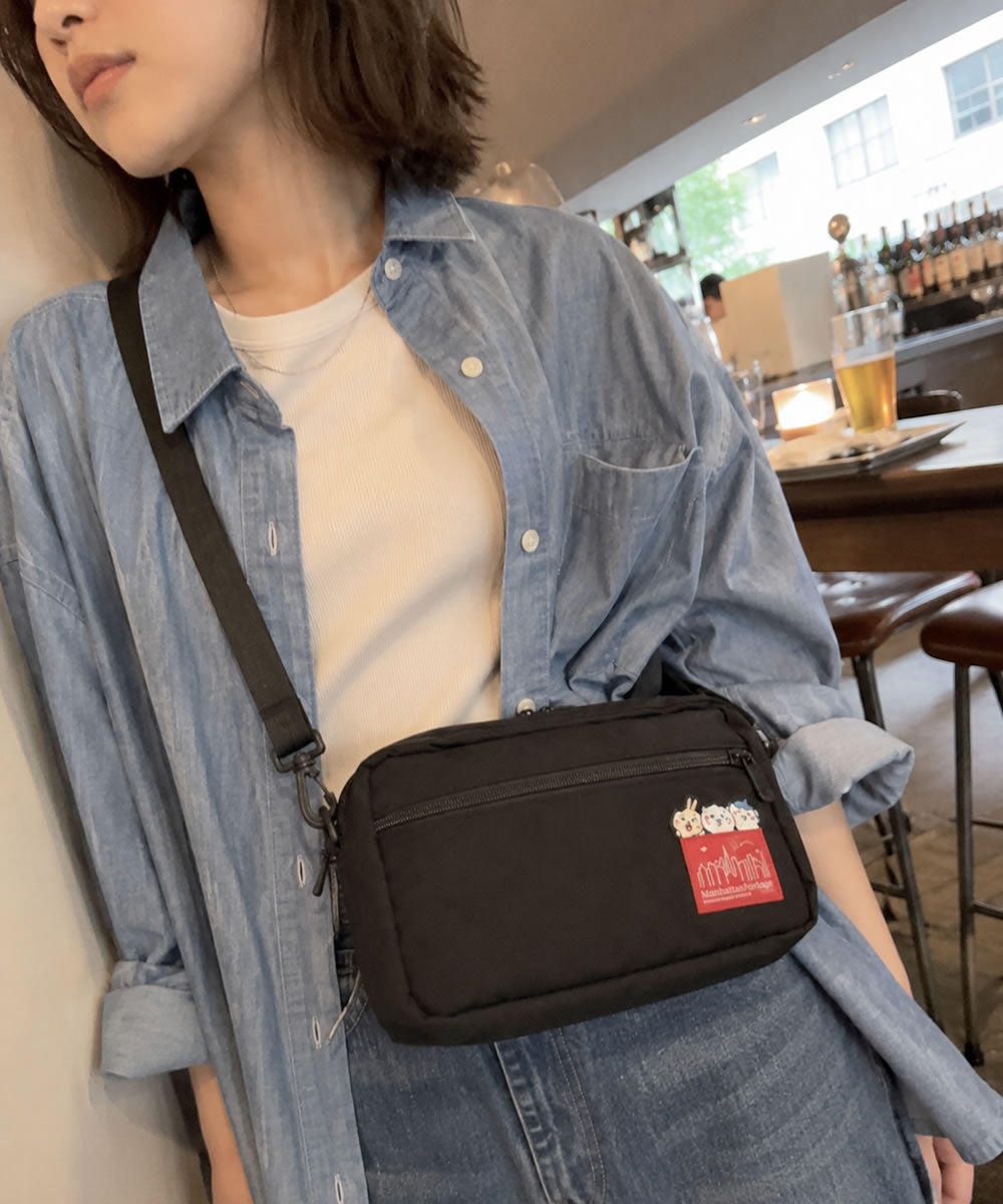 【 「ちいかわ」数量限定モデル 】ショルダーバッグ マンハッタンポーテージ ちいかわ コラボ コレクション ジョガーバッグ Manhattan Portage ( MP1404L2CKW26 ) JOGGER