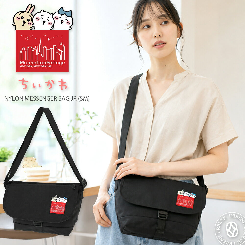 【ちいかわ数量限定モデル】Manhattan Portage マンハッタンポーテージ ちいかわ ショルダーバッグ コラボ コレクション メッセンジャーバッグ (MP1605JRSFZPCKW26) ハチワレ うさぎ 斜めがけ 軽量 B5 CORDURA