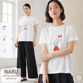 NARU ナル ミナミシャツ のりcorinコラボ コンパクト天竺 672010