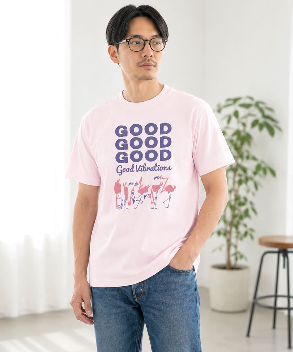 GOOD ON グッドオン フラミンゴ ショートスリーブTシャツ OLSS1266P FLAMINGO S/S TEE - 画像10