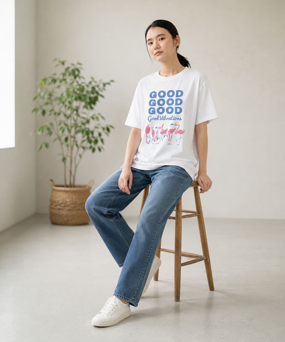GOOD ON グッドオン フラミンゴ ショートスリーブTシャツ OLSS1266P FLAMINGO S/S TEE - 画像11