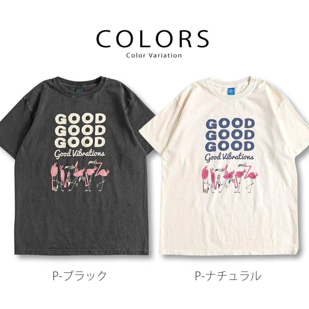 GOOD ON グッドオン フラミンゴ ショートスリーブTシャツ OLSS1266P FLAMINGO S/S TEE - 画像2