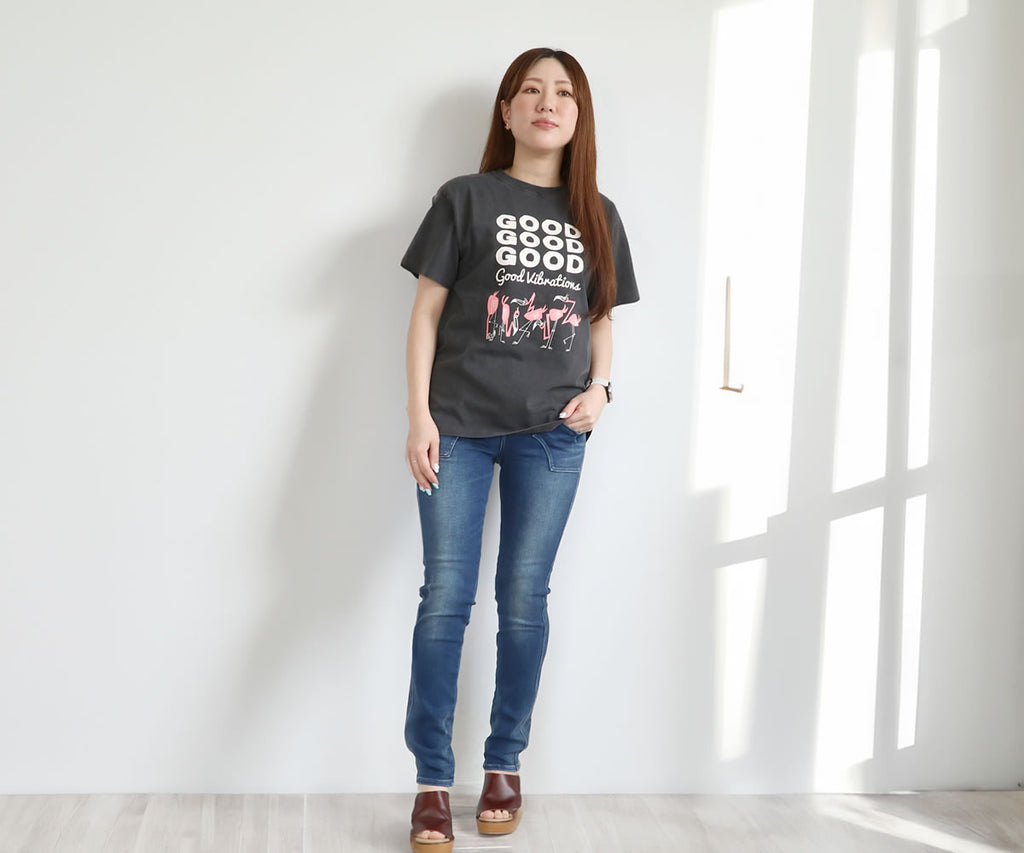 GOOD ON グッドオン フラミンゴ ショートスリーブTシャツ OLSS1266P FLAMINGO S/S TEE - 画像9