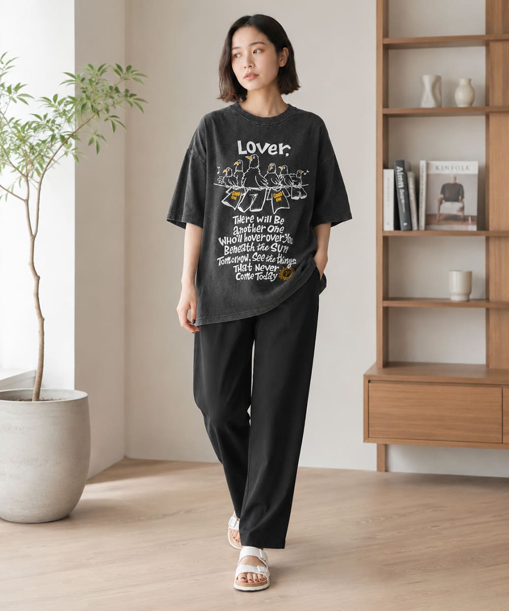 【数量限定】GOOD ON グッドオン × hirockshow コラボ スリーバードショートスリーブTシャツ (OLSS1289P)