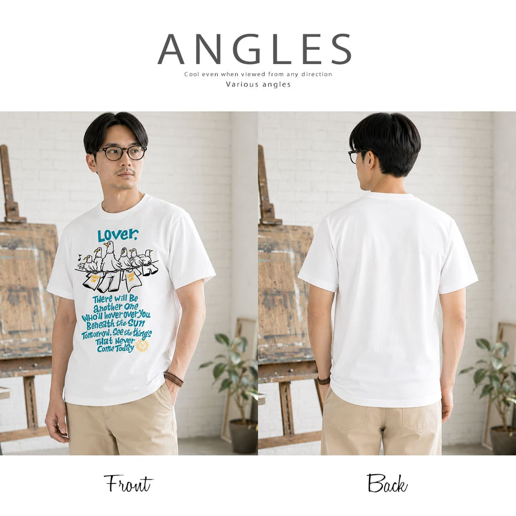 【数量限定】GOOD ON グッドオン × hirockshow コラボ スリーバードショートスリーブTシャツ (OLSS1289P)