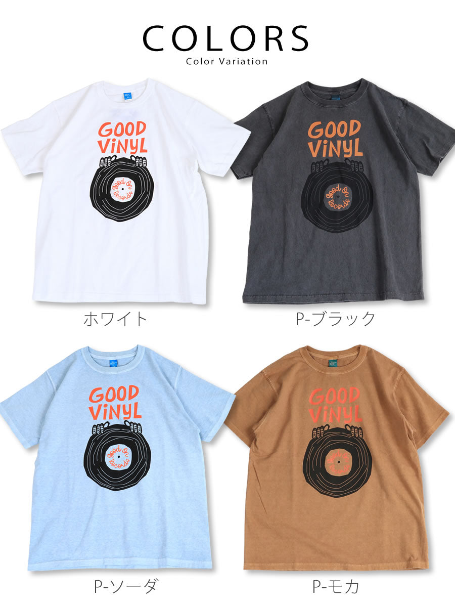 【数量限定】GOOD ON グッドオン GOOD VINYL S/S TEE ショートスリーブTシャツ (OLSS1293P)