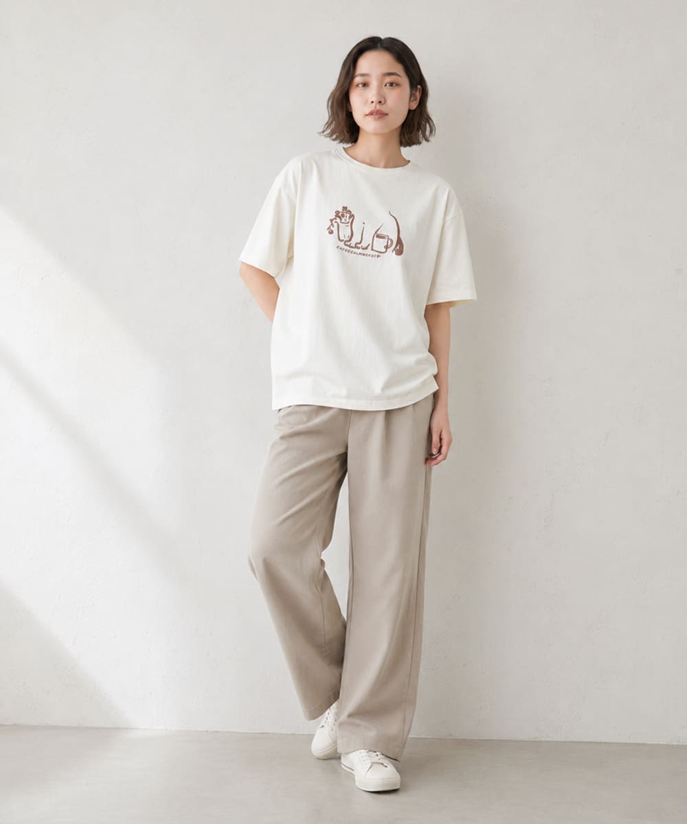 GOOD ON グッドオン デイリーウィズキャット ショートスリーブTシャツ Daily with Cat
