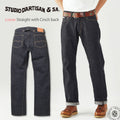 STUDIO D'ARTISAN SD-102CB シンチバック付きルーズストレートジーンズ