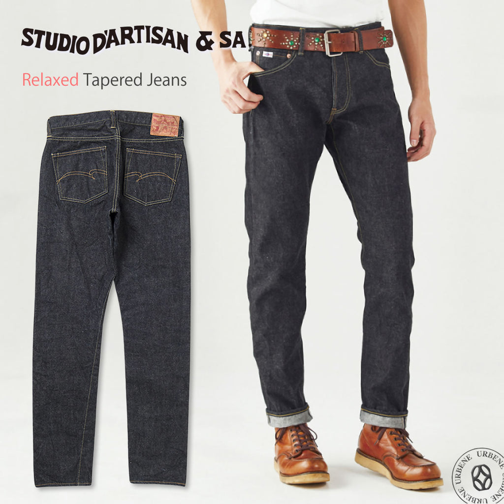 STUDIO D'ARTISAN SD-108 リラックステーパードジーンズ